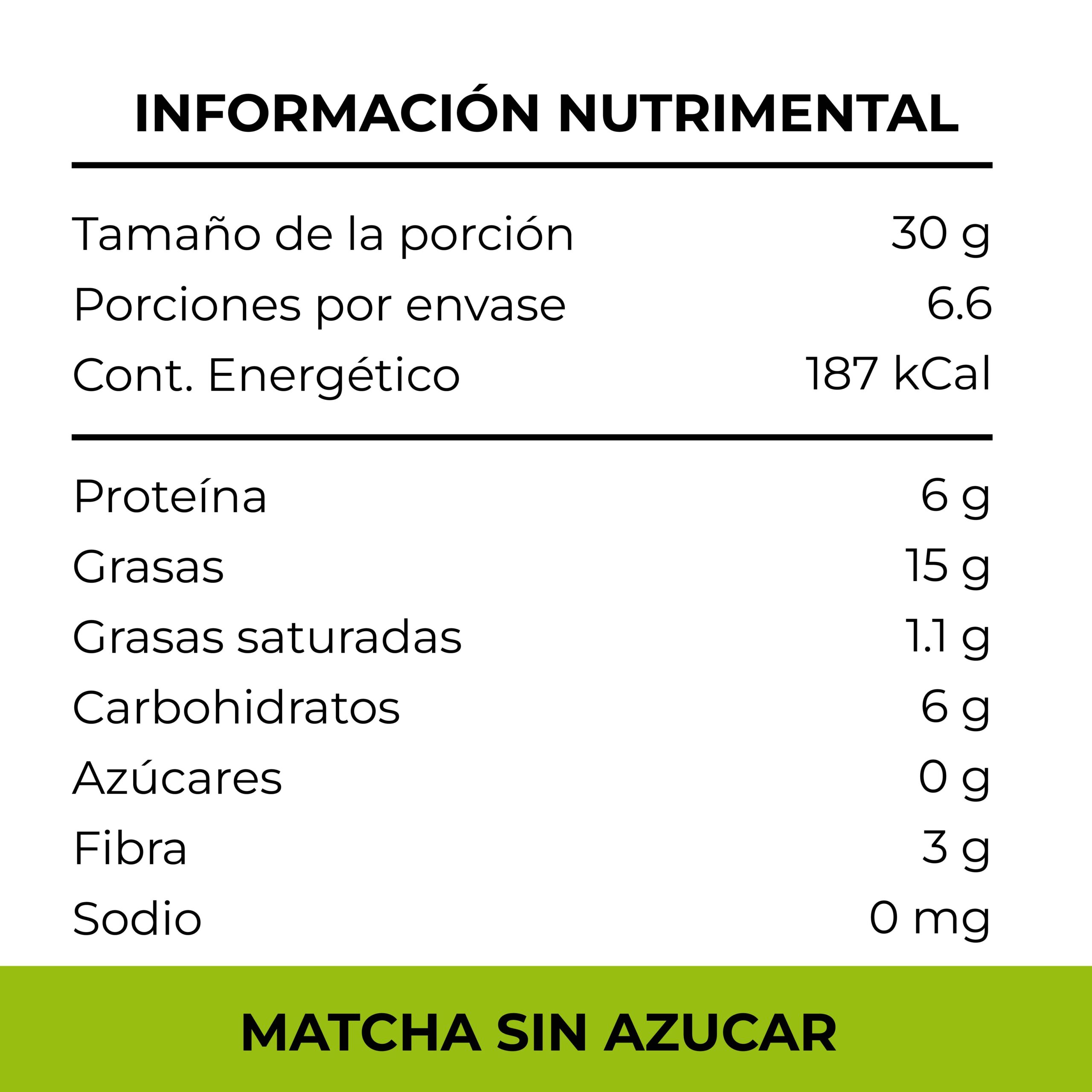SPREAD MATCHA SIN AZÚCAR - Imagen 2