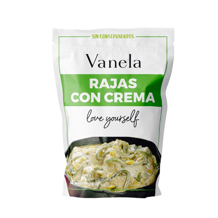 GUISO DE RAJAS CON CREMA